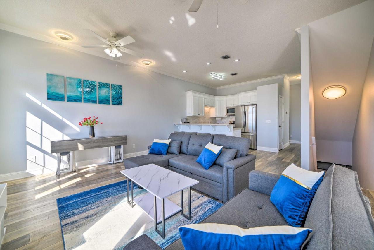 Sunny Pcb Home With Balcony Steps To The Beach! パナマシティービーチ エクステリア 写真