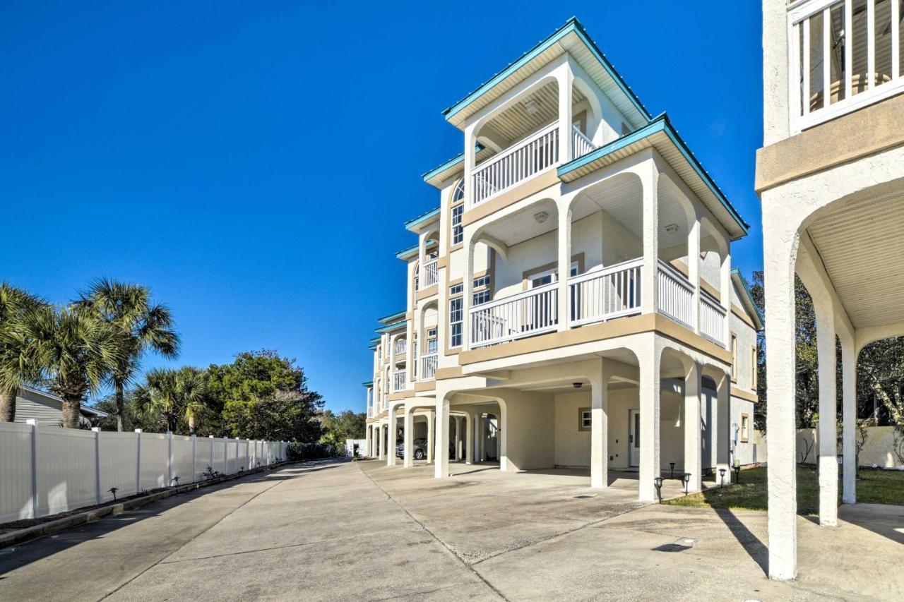 Sunny Pcb Home With Balcony Steps To The Beach! パナマシティービーチ エクステリア 写真