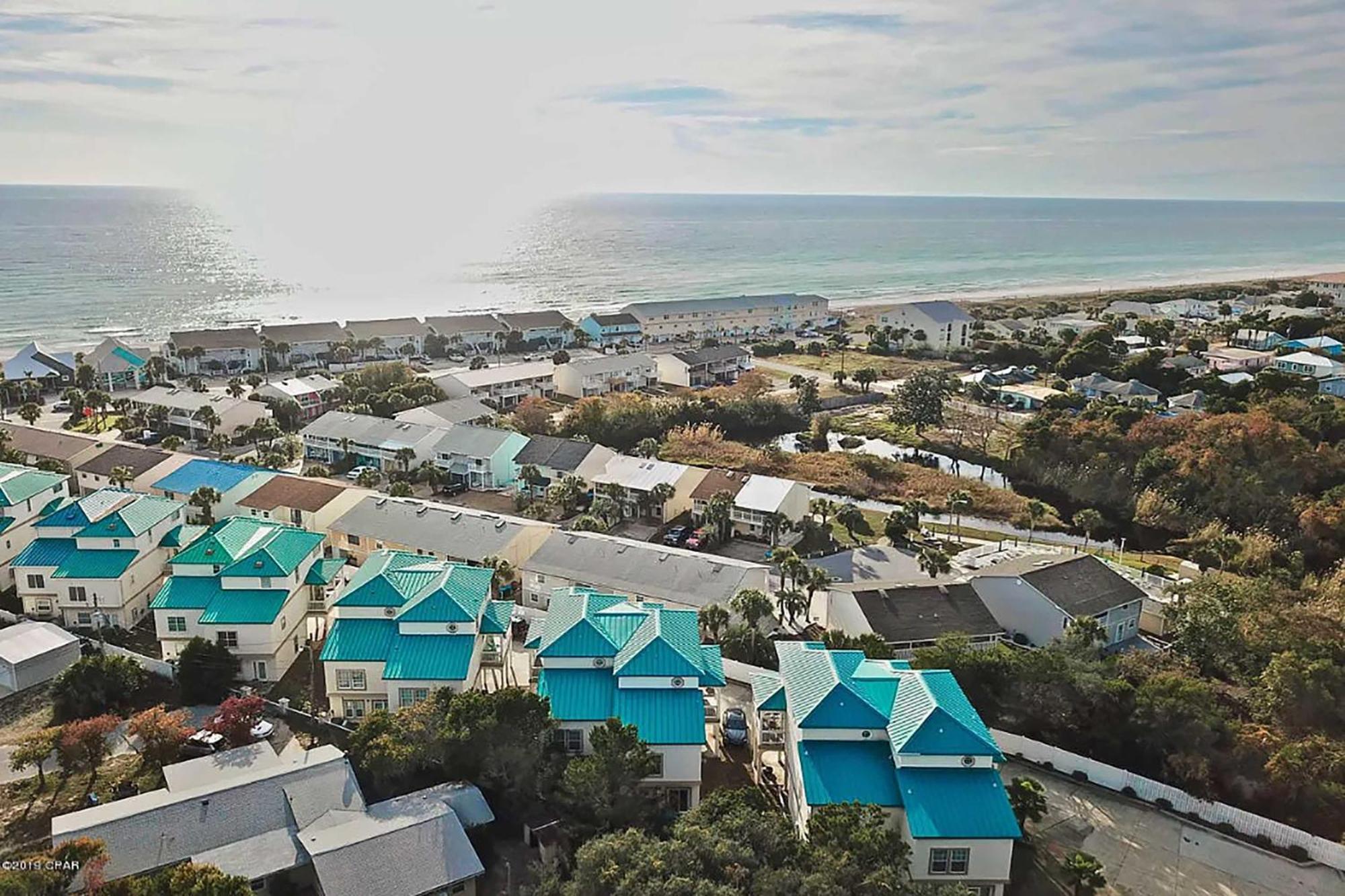 Sunny Pcb Home With Balcony Steps To The Beach! パナマシティービーチ エクステリア 写真